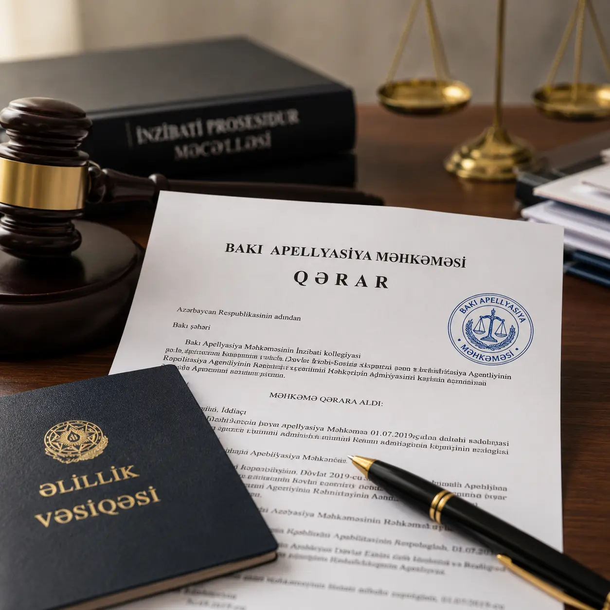 Administrative court decision in Azerbaijan restoring disability rights after unlawful cancellation of disability status and benefits
